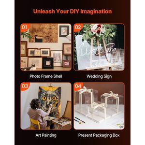 แผ่นพลาสติกใส PET/เพล็กซิกลาส ขนาด 24 x 36 นิ้ว หนา 0.04 นิ้ว แพ็ค 5 แผ่น สำหรับงานประดิษฐ์และงานฝีมือ - Product Image 2