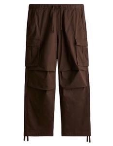 Pantalons cargo décontractés en sergé de coton pour hommes Pantalons confortables à coupe décontractée de haute qualité avec cordon de serrage à la taille Vente en gros - Product Image 1