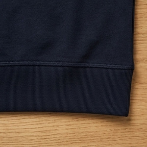 High Quality Plain Sweatshirt Custom Embroidered V-Stitch Crew Neck Fleece <b>Pullovers</b> <b>Men</b> Top - Product Image 4