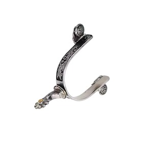 Éperons d'équitation en acier inoxydable de haute qualité pour l'équitation occidentale et anglaise, vente en gros, offre spéciale, sécurité équestre, OEM disponible - Product Image 3