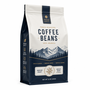 Custom Printed Three-Side Seal Food Grade Bags Heat Seal for Coffee Food Pet Food Packaging (Silk Screen/Pad/Gravure Printing) - Product Image 3
