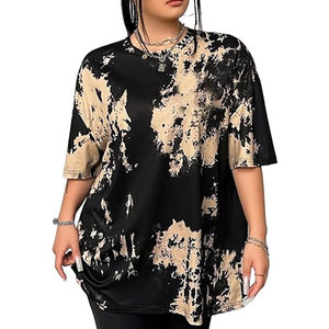 Camiseta Tie Dye para Mujer de Fabricación Profesional, Camiseta Tie Dye para Mujer Más Vendida, Camiseta Tie Dye para Mujer con Nuevo Diseño - Product Image 1
