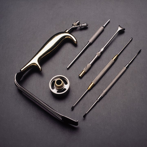 Kit d'instruments chirurgicaux pour la poitrine, réutilisable, en acier inoxydable, de qualité hospitalière, en vente - Product Image 5