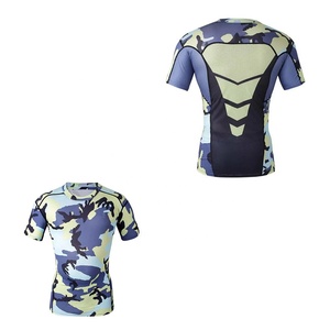 Rashguard unisexe de haute qualité, sur mesure, BJJ MMA, manches longues, respirant, séchage rapide, en nylon, pour les entraînements et les sports de plage ! 2026 - Product Image 4