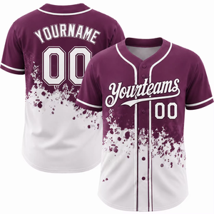 Camiseta de Béisbol Personalizada a Precio Económico, Ropa Deportiva para Exteriores, Camiseta con Impresión Personalizada, Camiseta de Béisbol de Manga Corta Unisex - Product Image 3