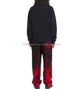 Conjunto Deportivo de Moda para Hombre, Estilo Lavado Ácido, Ropa Urbana de Alta Calidad, Corte Regular, Personalizable, para la Temporada de Invierno, Directo de Fábrica - Product Image 2