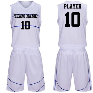 Ensemble d'uniformes de basketball sublimés personnalisés, maillot et short durables et résistants à la décoloration pour l'entraînement et les matchs d'équipe - Product Image 4