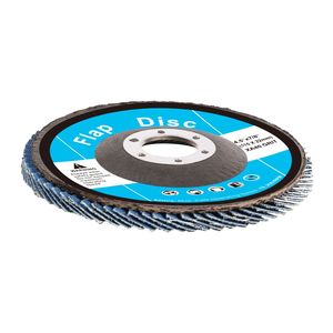 Dischi Abrasivi a Lamelle in Zirconia Tipo 29 per Smerigliatrice Angolare, Grana 40, 4 1/2'' x 7/8'', per Levigatura e Smerigliatura - Product Image 5