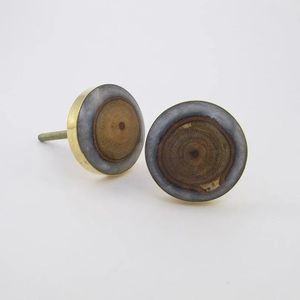 Fresh Arrival Design Resin KNOBS Wood Resin Knobs Resin Cabinet Knobs Resin Drawer Knobs Wood Knobs At Factory Wholesale Price - Product Image 2