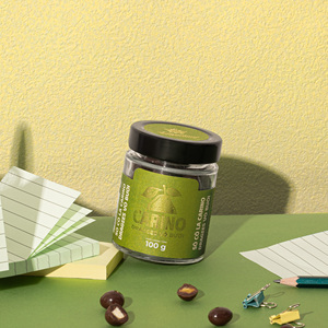 Fruits secs noirs enrobés de chocolat semi-doux de la marque LEGENDARY avec une durée de conservation de 12 mois - Product Image 2