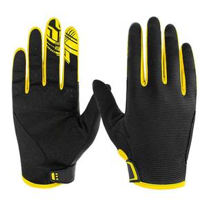 Guantes Deportivos de Ciclismo de Dedos Completos, Transpirables, de Spandex y Nailon, para Entrenamiento, con Diseño de Logotipo Personalizado - Product Image 1