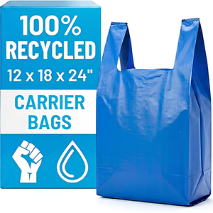 Professional <b>Biodegradable</b> Poly Bags HDPE Plastic <b>Packaging</b> Custom Print Waterproof Durable Drawstring Manufacturer Bulk - Product Image 4