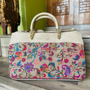 Designer Elegant Shoulder Bag for Women Branded OEM and ODM Zipper Chains Hand Bags Ladies Flower Scarf <b>Handbags</b> - Product Image 1