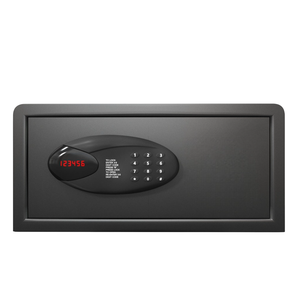 Black Electronic Digital <b>Safe</b> Locker Password <b>Keypad</b> Cabinet LED Display Guest Room Storage for Hotel - Product Image 1