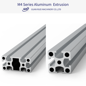 Système de cadre en aluminium extrudé Série M4 avec fonctions de perçage, connexion modulaire, découpe, formes carrées et décorations - Product Image 1