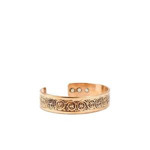 Bracelet manchette torsadé en cuivre fait main, bijou ajustable en métal tressé pour hommes et femmes, artisanat métallique - Product Image 6