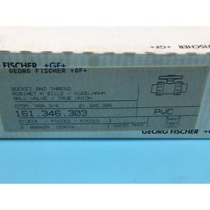 Vanne à boisseau sphérique Georg Fischer 161.346.303 / Union à joint de compression - Équipements et pièces semi-conductrices d'occasion fiables à l'échelle mondiale - Product Image 1