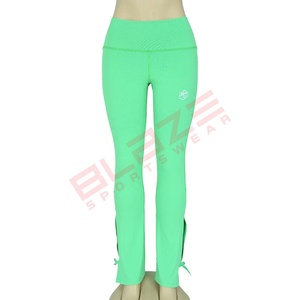 Blaze Fight Wear personalizado de cintura alta transpirable cintura elástica Yoga Leggings de secado rápido antiestático - Product Image 5