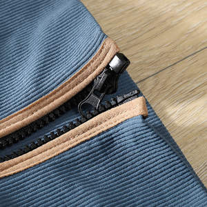 Soutien-gorge de sport sans couture pour femme, couleur unie, écologique, séchage rapide, style simple, antichoc, fermeture éclair frontale, respirant, pour fitness et yoga, vente en gros - Product Image 5