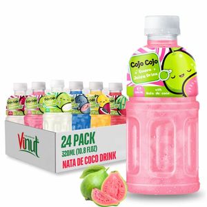 น้ำมะพร้าว 330 มล. น้ำผลไม้เขตร้อนพร้อมเจลลี่ VINUT OEM ODM รับผลิตแบรนด์ส่วนตัว มีตัวอย่างให้ทดลองฟรี - Product Image 1