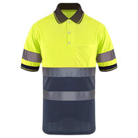 Vente flash - Polos à séchage rapide haute visibilité - Vêtements réfléchissants pour la route et la nuit - Manches courtes - Vêtements de travail de sécurité - Uniformes - Polos