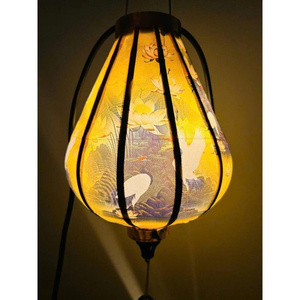 Handmade Vietnamese Silk <b>Lanterns</b> Traditional Hanging <b>Lanterns</b> for Wedding Decor - Product Image 4