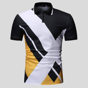 Camiseta de Manga Corta para Hombre, Lisa, Casual, Transpirable, Tejida, 100% Algodón, 140g, Invierno, Blanca, Azul Marino, Roja, Estampada por Sublimación - Product Image 3