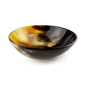 Cuenco y olla para servir de cuerno de ágata Natural de moda hechos a mano de la mejor calidad para venta de restaurante de comida de la India. - Product Image 1