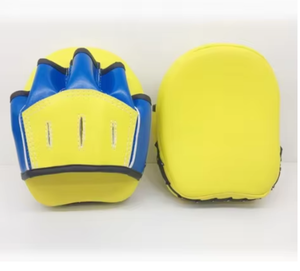 Cibles de boxe en PU jaunes et vertes, durables pour l'entraînement toutes saisons, protège-mains de boxe robustes pour l'entraînement - Product Image 3