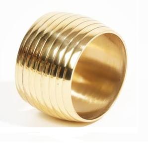 Anillo para Servilletas de Moda para Bodas, Anillo para Servilletas de Estilo Único, Anillo para Servilletas Navideño con Acabado de Cobre - Product Image 4