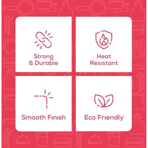 Spiedini di bambù da 6 pollici, 100 pezzi, per shish kebab, frutta, antipasti, cocktail - Accessori per barbecue - Product Image 2