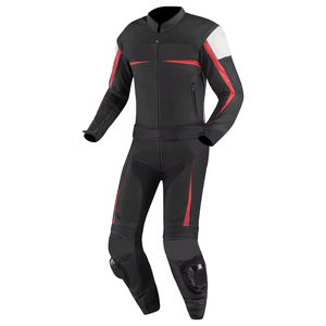Traje Textil Negro para Motociclismo, Personalizado, para Motociclistas de Calle, para Todas las Temporadas, Traje de Cuero para Carreras de Autos - Product Image 3