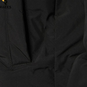 Doudoune en duvet véritable avec capuche amovible, finition brillante haut de gamme, tissu texturé, style streetwear, vente en gros - Product Image 6