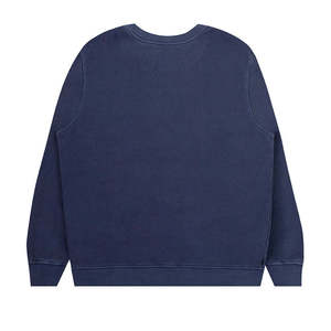 เสื้อสเวตเชิ้ตคอกลมสีพื้นเรียบง่ายทันสมัยสำหรับผู้ชาย ไซส์ใหญ่ รับสกรีนโลโก้ ผ้าหนานุ่ม ใส่ได้ทั้งชายและหญิง สำหรับฤดูหนาว ผ้าฝ้าย 100% - Product Image 3