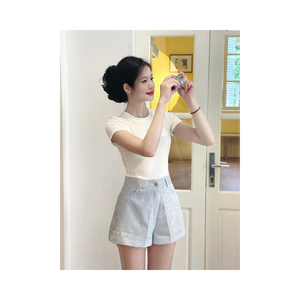 Pantalones Cortos Deportivos para Mujer, Ajuste Holgado, Cintura Alta, Transpirables, Rectos, ODM/OEM, Hechos en Vietnam, Calidad Premium - Product Image 2