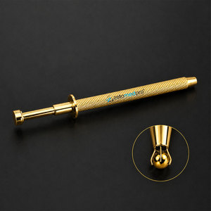 เครื่องมือหยิบจับอัญมณี ที่คีบลูกบอลแบบเจาะ เครื่องมือคีบสองด้าน แหนบงานฝีมือเพชร แหนบคีบเล็บแบบสปริง 4 ง่าม - Product Image 1