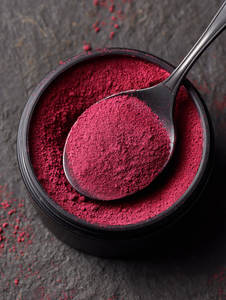 Poudre d'extrait de fruit de betterave 99% pure de qualité alimentaire pour l'industrie agroalimentaire, emballage en fût et en bouteille, fournisseur d'exportation en vrac - Product Image 4