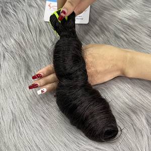 Artículo popular Extensiones de cabello Precio al por mayor Paquetes de extensiones de cabello rizado de Primavera al vapor Proveedor de tejido de Vietnam Sin enredos - Product Image 5