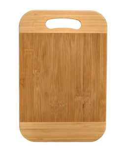 Planche à découper rectangulaire large en bois Skies Trader avec poignée, antibactérienne, durable, compatible lave-vaisselle, pour la cuisine et le service - Product Image 3