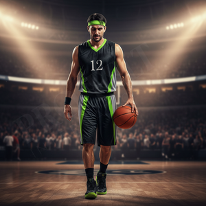 Ensemble de maillots de basket-ball personnalisés de couleur unie confortable pour hommes, qualité supérieure, vêtements de sport respirants - Product Image 3