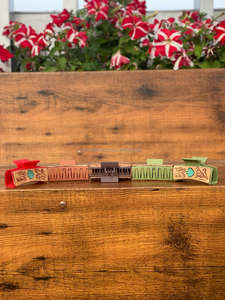 กิ๊บหนีบผมทำมือแบบตะวันตกที่หนีบผมหนังอุปกรณ์เสริมสำหรับผม - Product Image 6