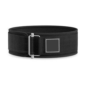 Cinturón de Levantamiento de Pesas de Neopreno Negro Clásico, Protección Profesional, Compresión, Ajuste Contorneado para Soporte Lumbar, Gimnasio, Fitness - Product Image 2