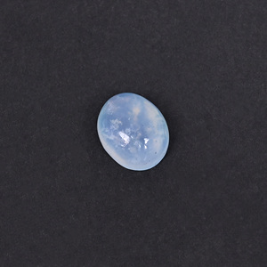 Aigue-marine naturelle 5,2 carats 12x10mm forme ovale cabochon pierre précieuse non montée - Product Image 4