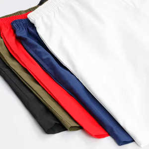 Fashion Athletic New Design Solid Polyester Eco-Friendly Vintage Front Shorts Gym Unisex Workout Fitness Breathable Quick Dry - Product Image 4