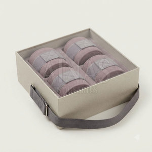 Bandages élastiques légers en néoprène polaire de qualité supérieure pour chevaux, pour l'équitation, l'entraînement, l'exercice en écurie et les soins quotidiens des chevaux - Product Image 6