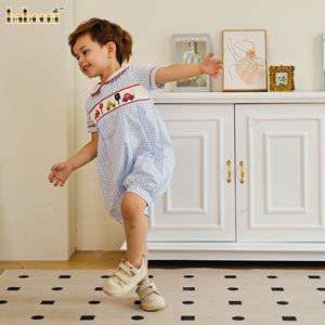 Babeeni ODM - Mamelucos de Lujo para Bebés, con Burbujas, Resistentes al Fuego, de Spandex/Algodón, con Cierre de Botones - BB3025, Ropa de Verano para Bebés - Product Image 3