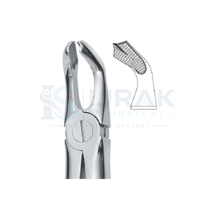 คีมถอนฟัน ฟันหน้าบน รากฟัน สแตนเลส เครื่องมือผ่าตัดแบบใช้มือ คลาส 1 - Product Image 3