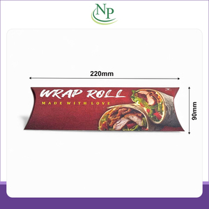 Customization Possible for High Standard Quality Disposable Wrap <b>Roll</b> Red Paper <b>Boxes</b> Available in Bulk Quantity from India - Product Image 3