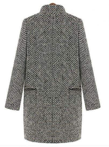 Blazer Premium pour Femme, Coupe Ajustée, Veste de Costume Décontractée, Longue, à Bouton Unique, Coupe-Vent, en Tissu Peigné, pour Tenue Professionnelle et de Bureau, OEM - Product Image 2