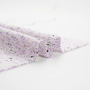 RCO-2B2377 Lana de mar reciclada PET/Poliéster/AC/R/NY/LUX=22/42/17/10/7/2 Y/D, Chenilla de lujo de moda hecha con mezcla de lana de mar reciclada sostenible - Product Image 6